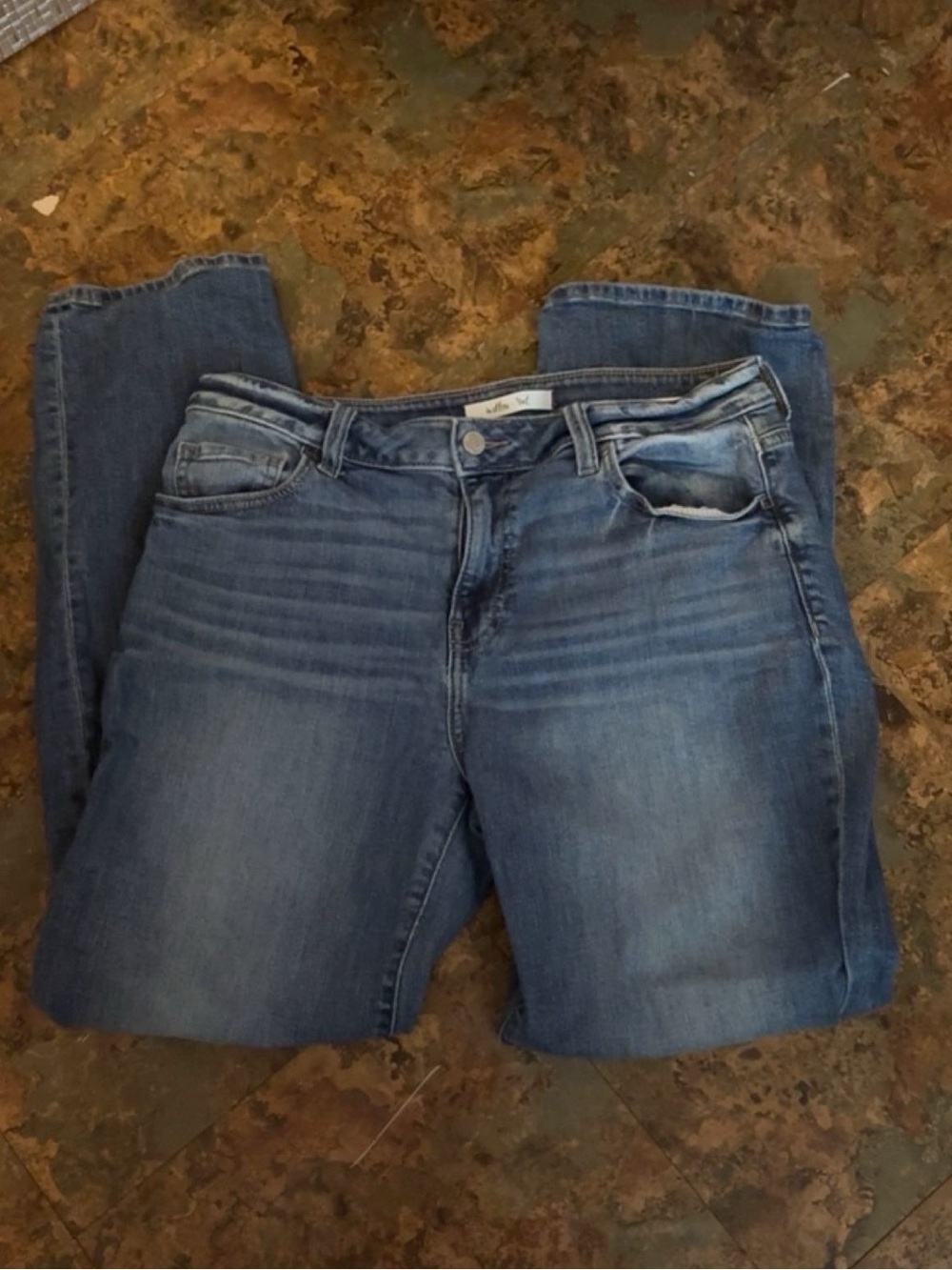 Classic Women's Blue Denim Jeans - Comfortable Everyday Fit